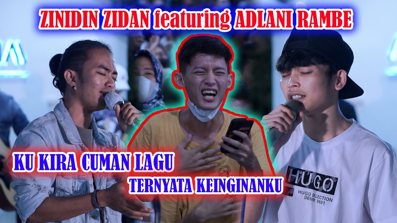 MELEPAS LAJANG - ARVIAN DWI (COVER) ZINIDIN ZIDAN ft ADLANI RAMBE