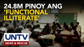 Functional Illiterate Na Mga Pilipino, Dumoble Ang Bilang Sa 24.8 Milyon - Edcom 2