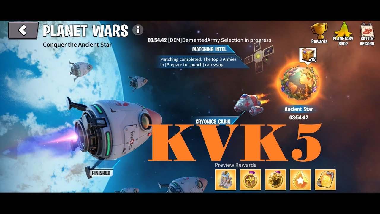 Age of Apes KVK5 Ancient Star ! 🌏🔥