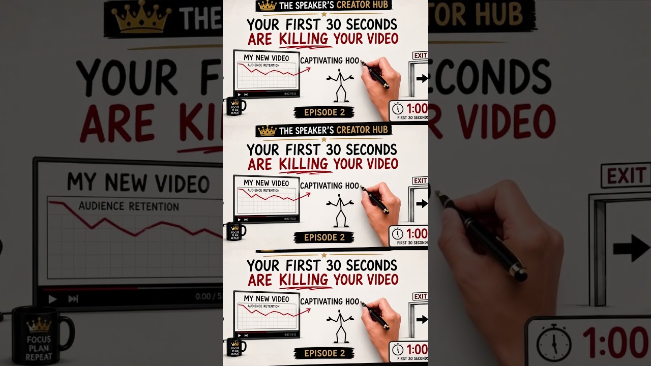 Your First 30 Seconds Are KILLING Your YouTube Video