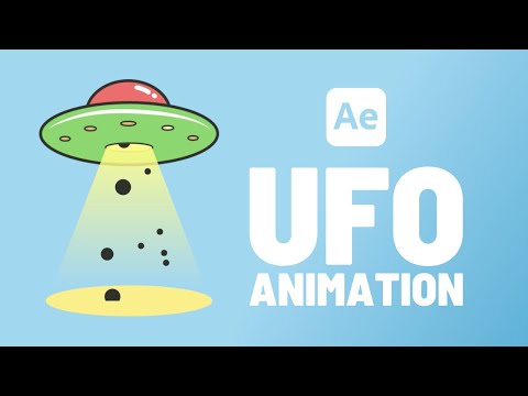 UFO Animation - After Effects Tutorial #55