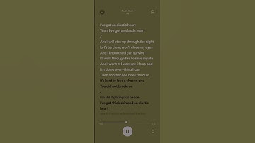 Thumbnail of Elastic Heart - Sia: Sped Up
