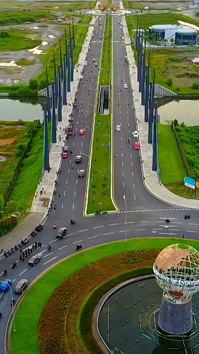 Kawasan center point of indonesia ( CPI ) Kota Makassar #CPI#dronephotography #kotamakassar