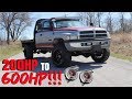 12 VALVE CUMMINS GOES FROM 200HP TO 600HP!? HERE'S HOW!!!