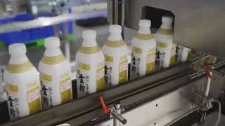 Fully automated line for freshly coconut juice provided by Peiyu Packaging #BeverageMachine