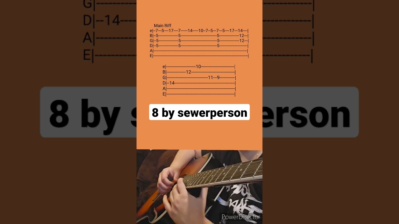 8 by sewerperson- Acoustic Guitar Tab 
