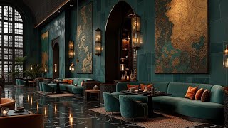 Luxury Dining Interior 2025 | Fine Jazz &amp; Brunch Music Vibes | Elegant Restaurant