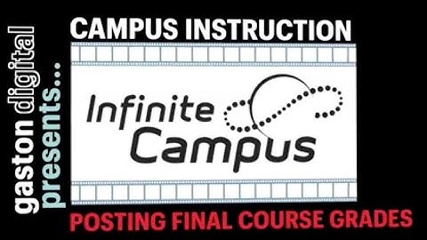 Infinite Campus: Posting Final Course Grades