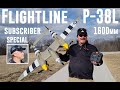 Subscriber special  mikes  flightline  p38l lightning  1600mm