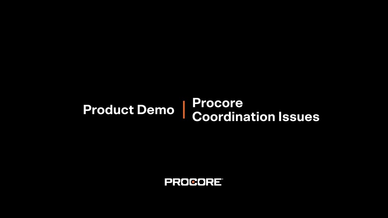 Coordination Issues Demo: Procore Groundbreak 2020 Breakout - YouTube
