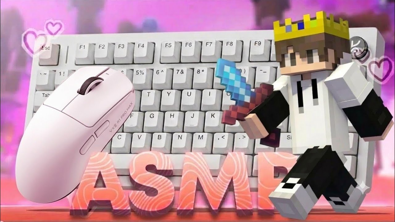 The BEST Gaming Mouse Unboxing😍 (ASMR Keyboard and Mouse)