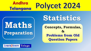 Polycet 2024 Maths Statistics AP Polycet 2024 TS Polycet 2024