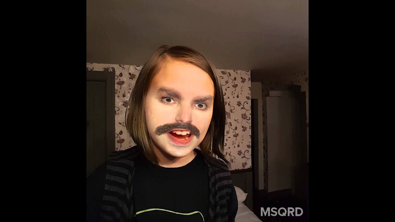 Funny adorable kid face swap app msqrd 