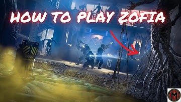 Tips and Tricks for playing Zofia in Rainbow Six Extraction