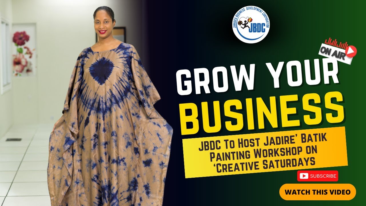 GROW YOUR BUSINESS - JBDC To Host Jadire' Batik Painting Workshop on ‘Creative Saturdays