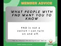 2025 Lived Experience Member Wellbeing survey FND Awareness Day