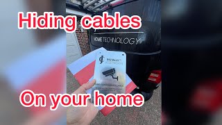 HIDING  CCTV CABLES !!