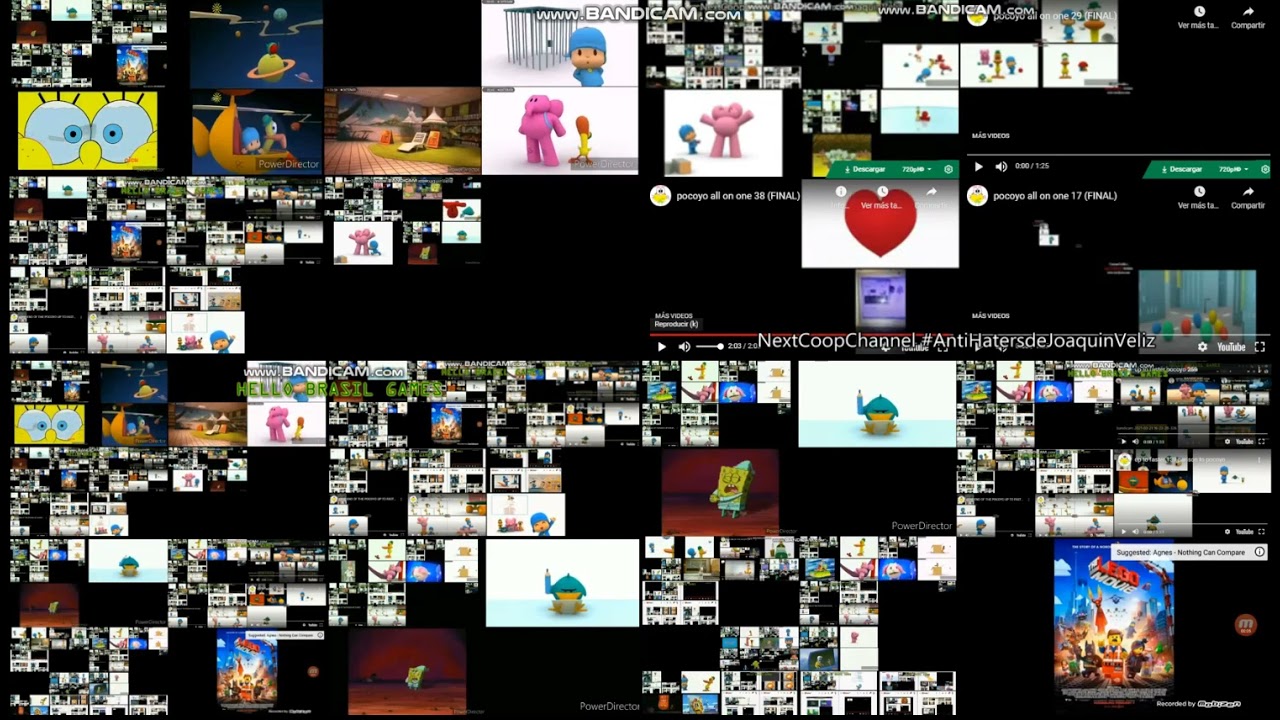(THE END OF POCOYO UP TO FASTERS) pocoyo all on one 93