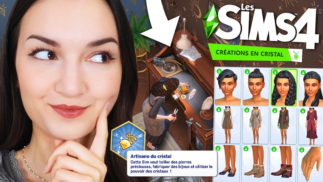 Découverte COMPLÈTE du Kit Créations en cristal ! (CUS/Build mode