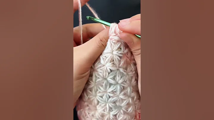 Wonderful Crochet Star Stitch #wonderful #crochet #stitch