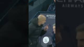 What was Pep Guardiola saying to his assistant coach here… 😳👀