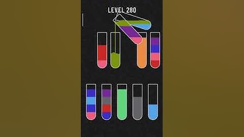 Water Sort Puzzle Level 280