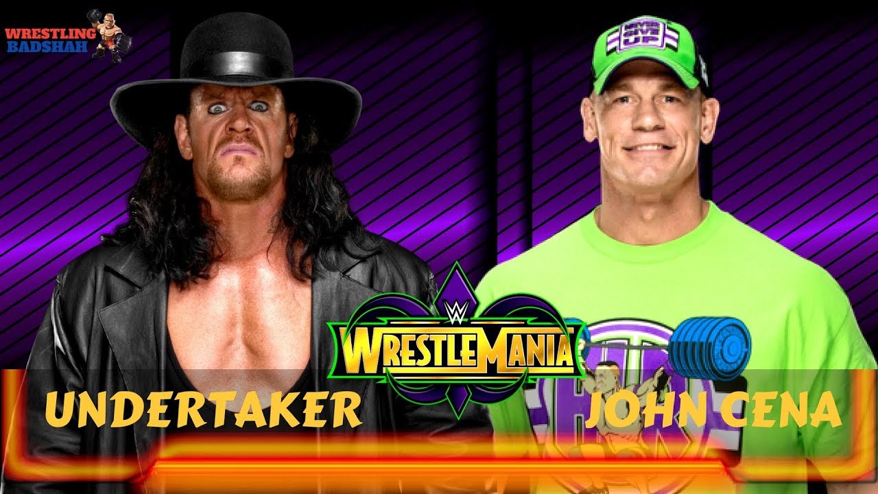 UNDERTAKER Vs JOHN CENA at WRESTLEMANIA 34??!! YouTube