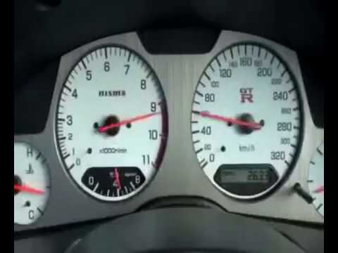 Nissan Skyline 0 - 300 Top Speed