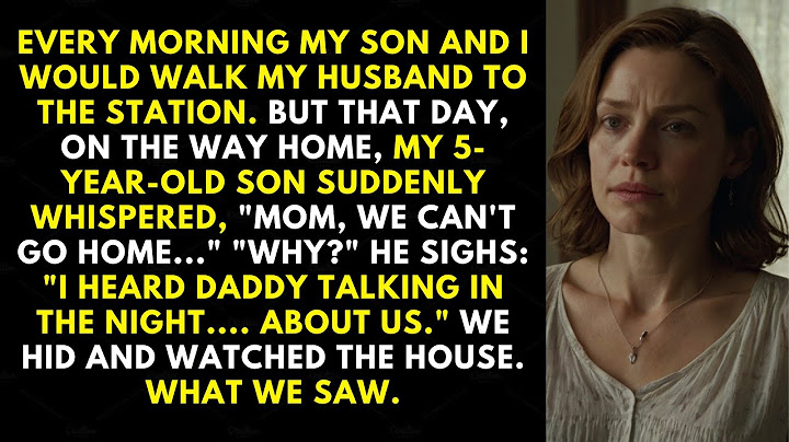 I didn't realize why my son was scared to come home... Until I saw WHO came into the house