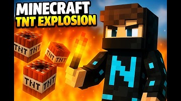 Epic TNT Explosion in Minecraft Village — LIVE Reaction! | #minecraft #shorts