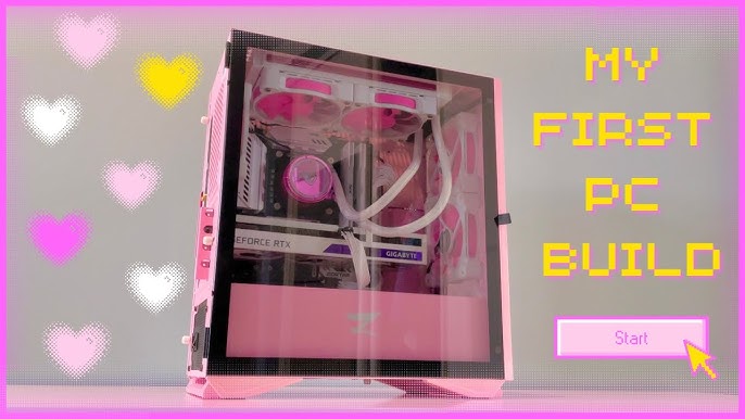 Celeste's Pink + White Gaming PC ❀ Sakura Build by celestefleurs