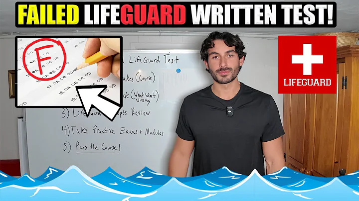 WHAT TO DO IF YOU FAILED THE LIFEGUARD WRITTEN TEST! (*DO THIS*)