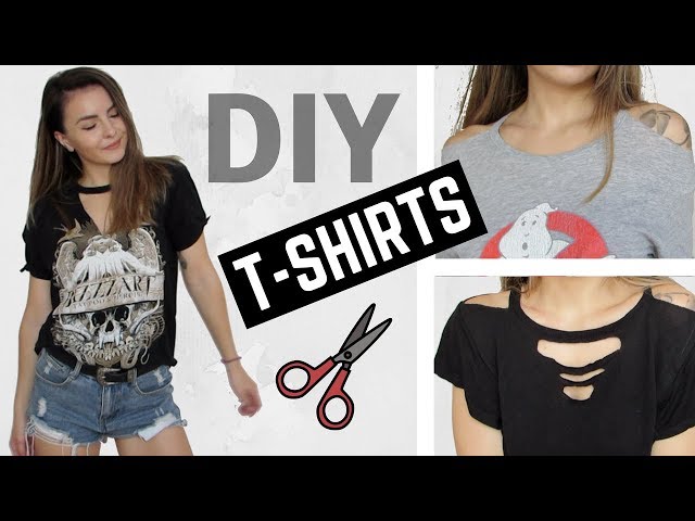 Keep Calm & Do It Yourself: DIY Shredded T-Shirt