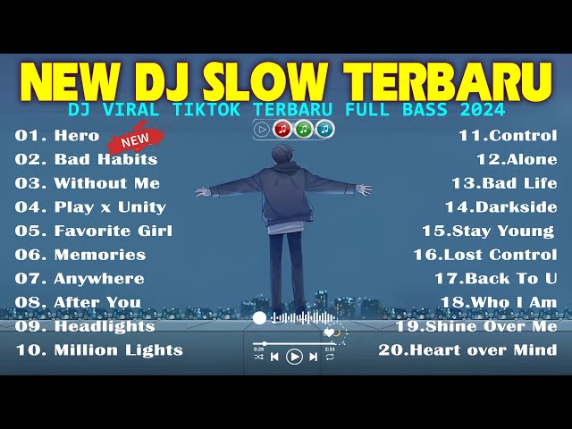 NEW DJ SLOW TERBARU COCOK UNTUK SANTAI 2024 | DJ REMIX LAGU BARAT VIRAL TIKTOK FULL ALBUM | DJ HERO class=