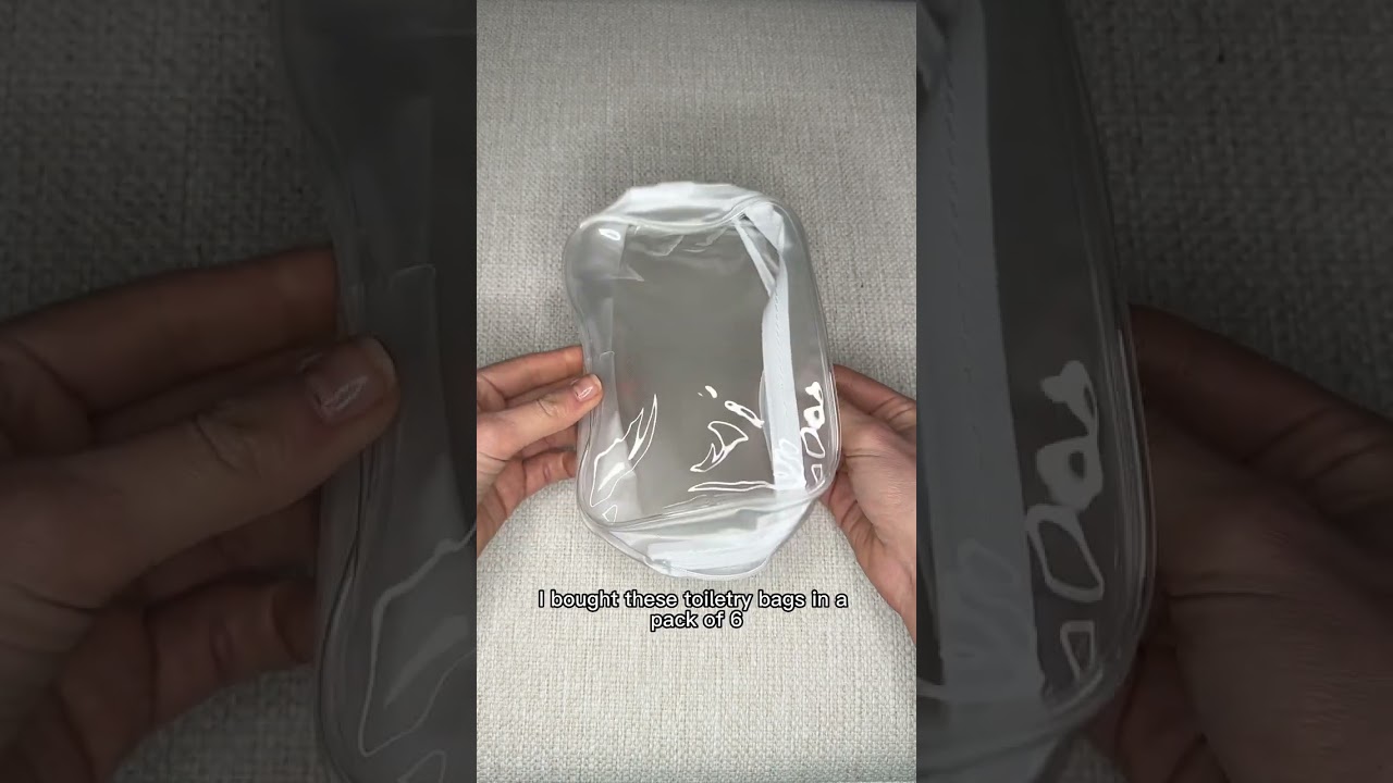 Personalized toiletry bags from AMAZON!!