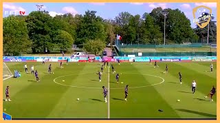 France - Didier Deschamps - Great Passing Drill With Two Balls - 5 Variantions