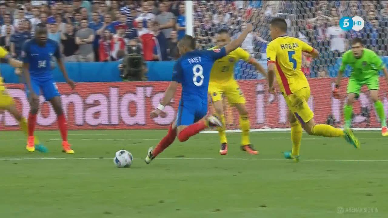 Dimitri Payet Vs Romania 10 06 16 Euro 16 Individual Highlights 7p Youtube