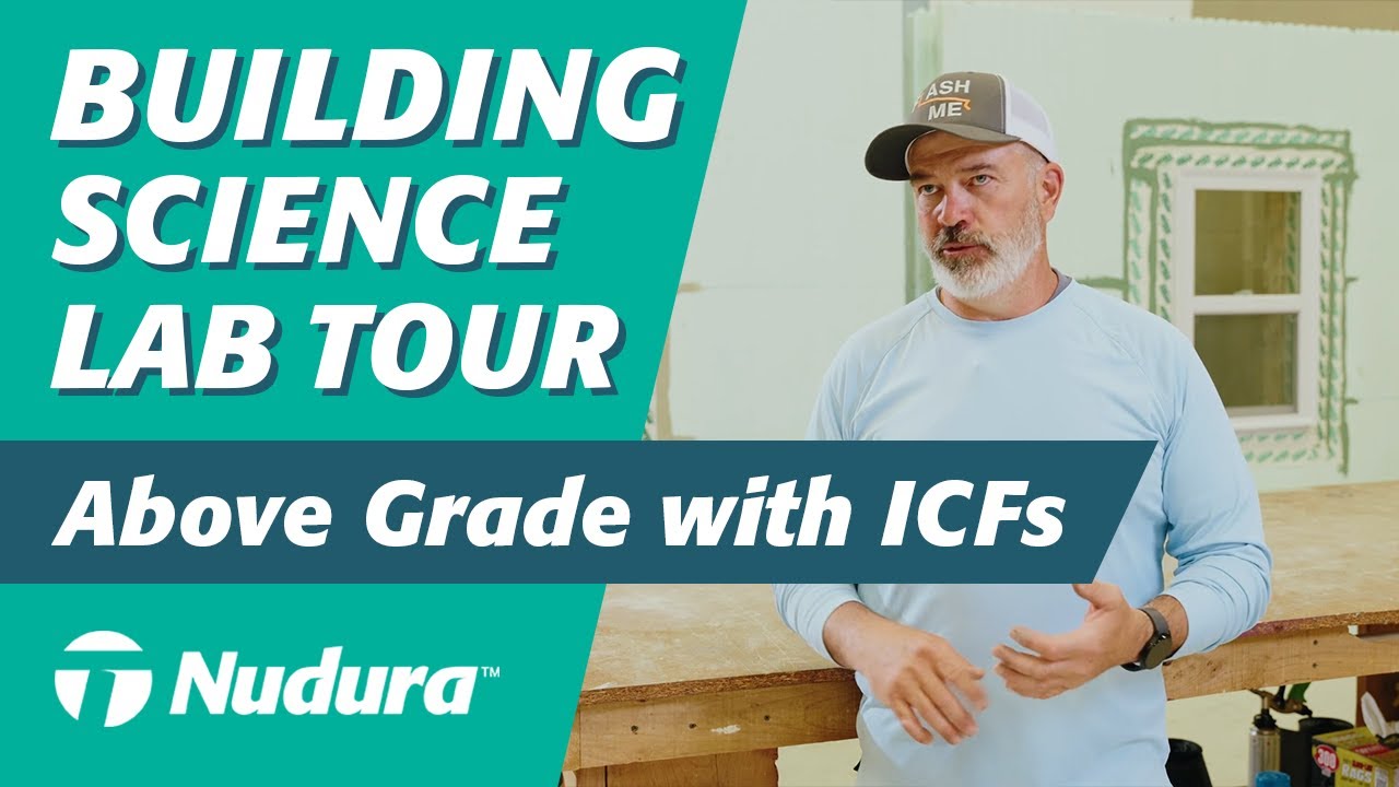 Exclusive Tour of the Tremco Building Science Lab - Building Above Grade with ICFs