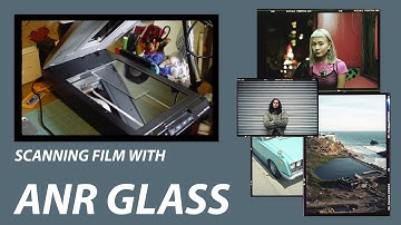 Scanning film with ANR Glass on Epson V600