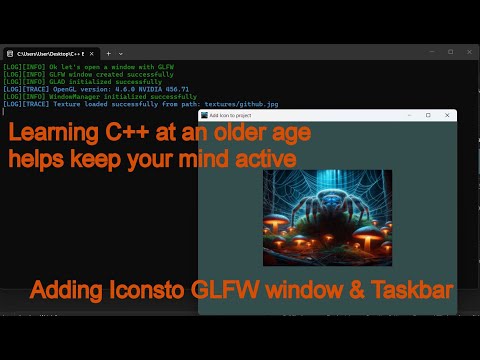 C++ & OpenGL for Beginners(Slow & Simple) Adding an Icon to the GLFW Window & Taskbar