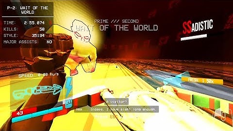 Speedrunning a random ultrakill level every day until i start hrt | Day 47 (P-2)