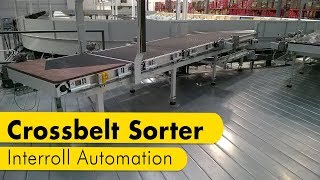 Interroll Crossbelt Sorter