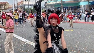 19 Usjフェスタデパレードの場所やルートコース 所要時間 原曲 ハロウィンパレードを泡と紙吹雪で