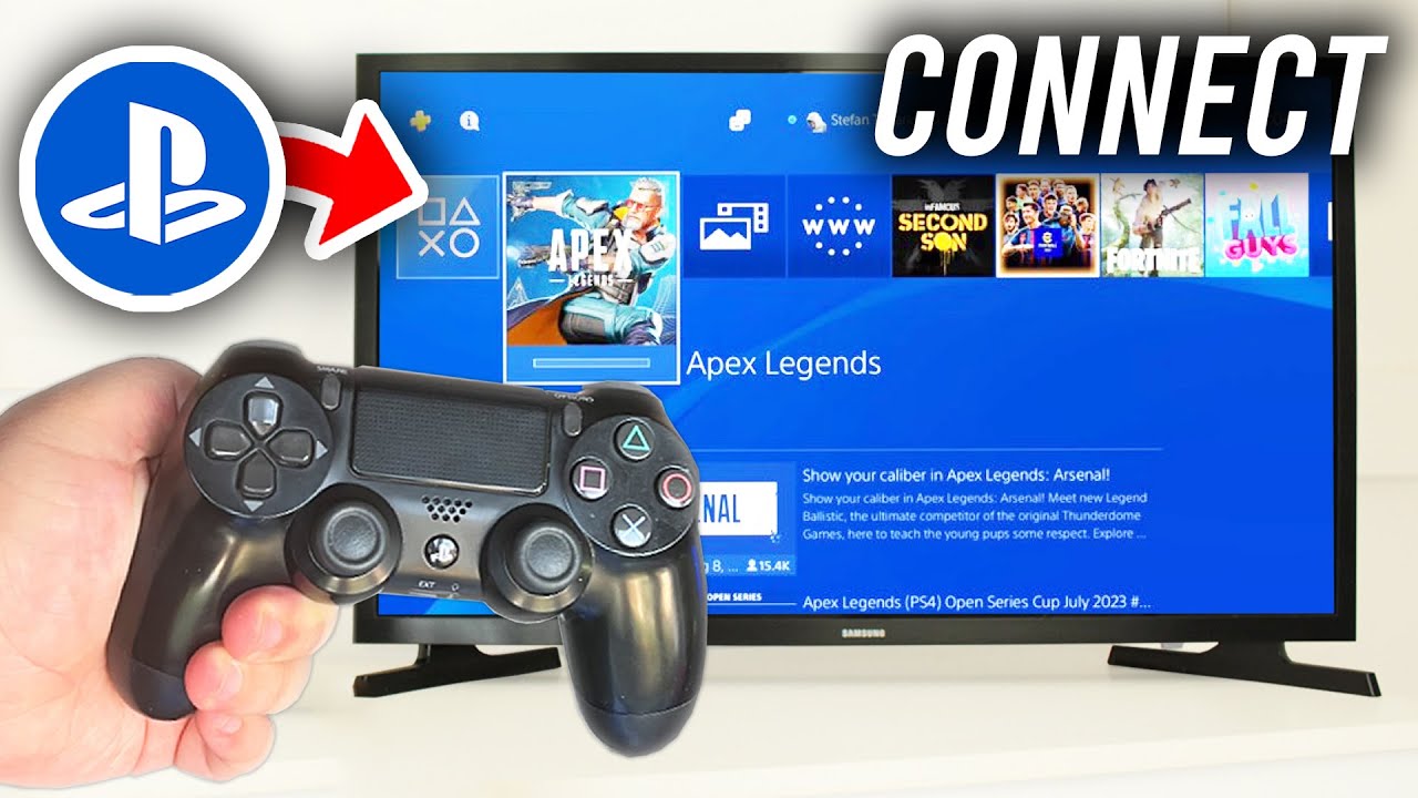 How do I connect my PS4 controller to my PS4? - Coolblue