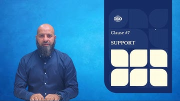 ISO 9001:2015 Clause 7 Support (Part 1)