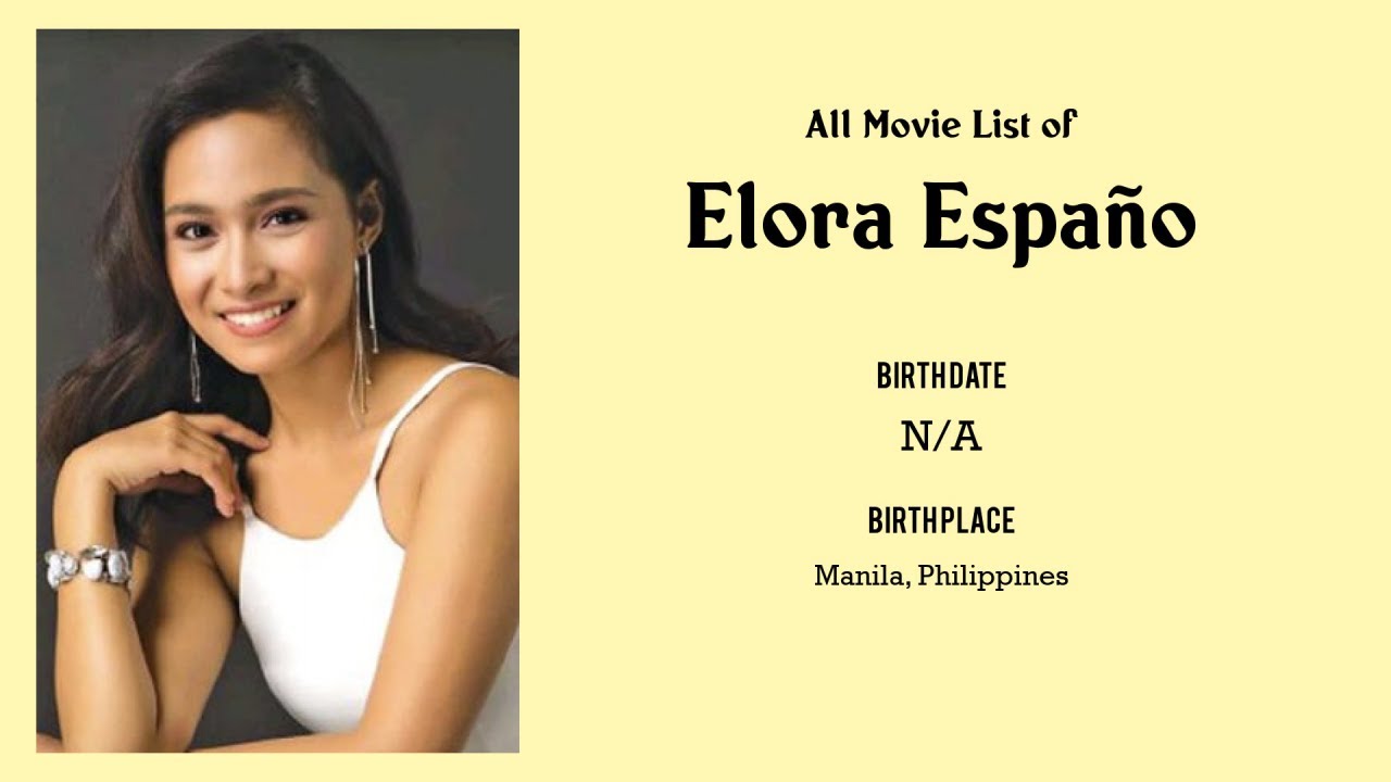 Elora Españo Movies list Elora Españo| Filmography of Elora Españo