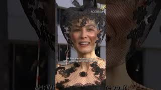 Rosamund Pike Reveals Black Veil at 2024 Golden Globes Is Hiding Ski Accident Injury (EXCLUSIVE)