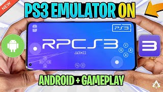 NEW 🔥 HOW TO PLAY RPCS3 EMULATOR ON ANDROID | PS3 EMULATOR FOR ANDROID!? | GAMEPLAY & REVIEW