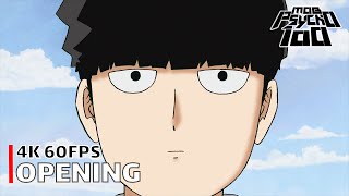 Mob Psycho 100 II - Opening 【99.9】 4K 60FPS | CC