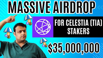 Another Massive Airdrop For Celestia (TIA) Stakers [Start Staking!]